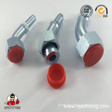 45° Metric Female Flat Seat Hydraulic Pipe Fitting (20241, 20241T)